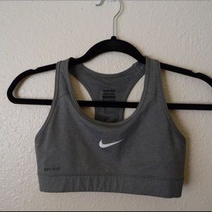Nike Pro Sports Bra- Grey